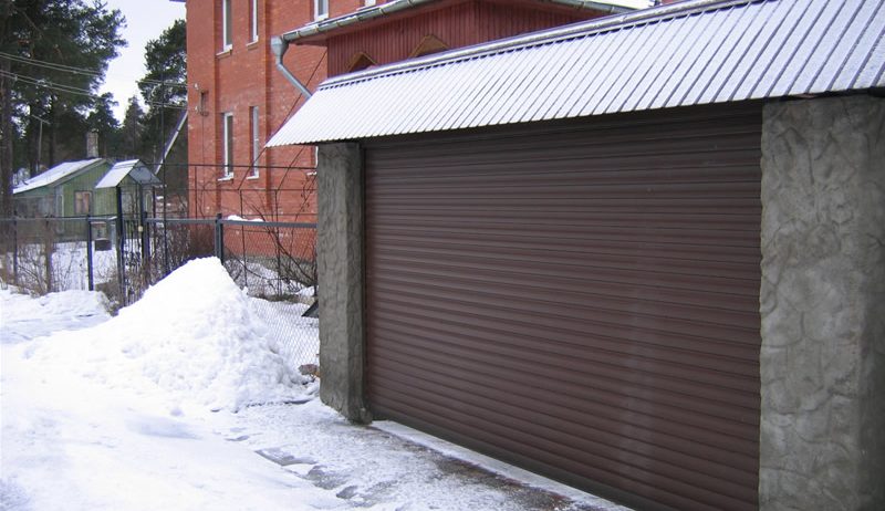 Ворота роллетные Алютех