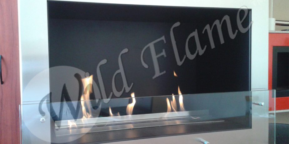 Встраиваемый очаг Родос Steel 800 Wild Flame