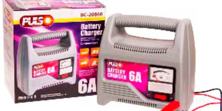 Зарядное устройство PULSO BC-20860 12V/6A/20-80AHR/стрел.индик.