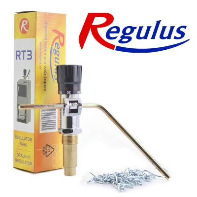 Регулятор тяги Regulus RT3 для твердопаливних котлів