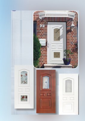 Сендвич панель дверная модель Рубин