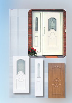 Сендвич панель дверная модель Сапфир