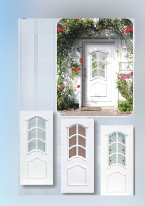 Сендвич панель дверная модель Смарагд