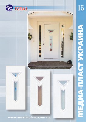 Сендвич панель дверная модель Топаз