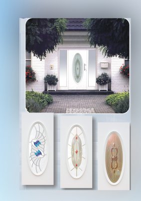 Сендвич панель дверная модель Янтарь