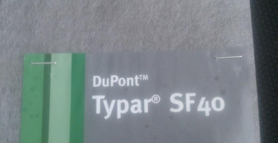 Typar SF40 – термоскрепленный геотекстиль.
