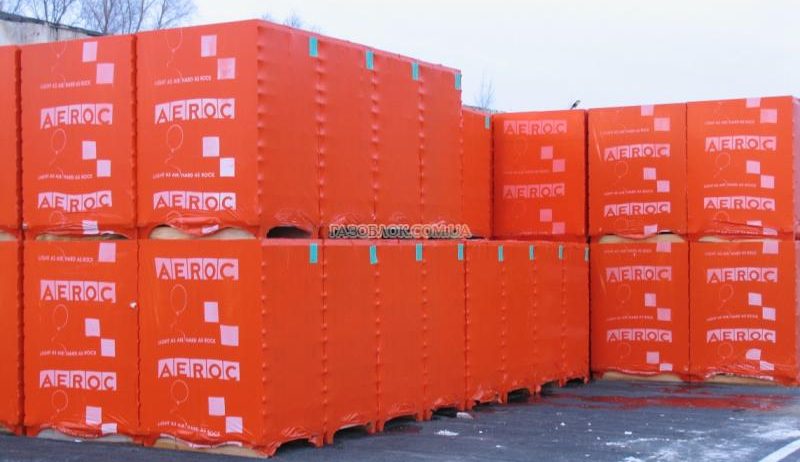 Газобетонные блоки AEРОК  ( Д400; Д300)м.