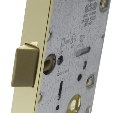 Замок AGB Mediana Evolution PZ, латунь полированная