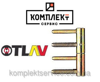 Дверная 4-х штыревая петля Otlav D20