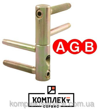 Дверная 4-х штыревая петля AGB D14