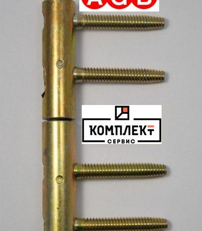 Дверная 4-х штыревая петля AGB Zenit D20