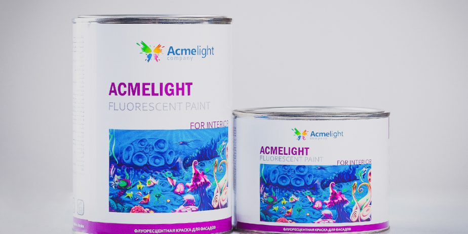 Acmelight Fluorescent paint for Interior для декорирования интерьеров