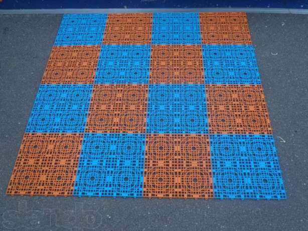 Модульное напольное полимерное покрытие