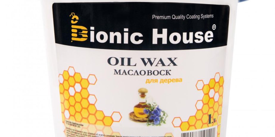 Масло воск пропитка антисептик для дерева экологически чистый продукт Масло Віск ТМ Біонік Хаус