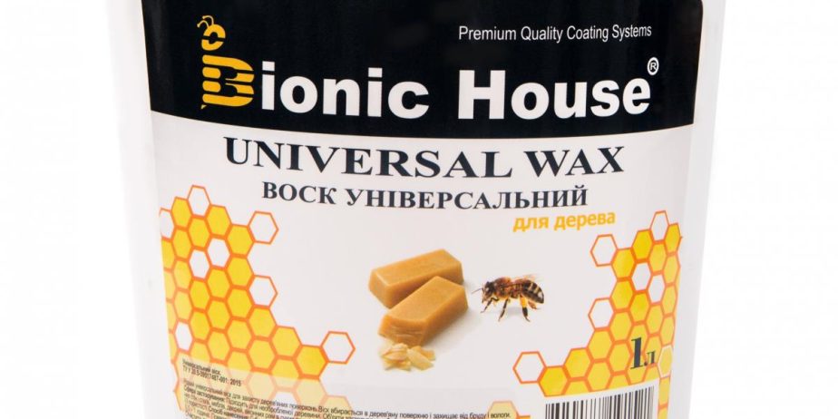 Воск Пропитка Антисептик для дерева экологически чистый продукт  ТМ Біонік Хаус. Масло Віск  для захисту деревини