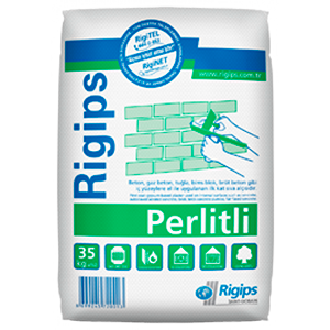 Стартовая шпаклевка гипсовая Rigips Perlitli с перлитом для внутренних отделочных работ