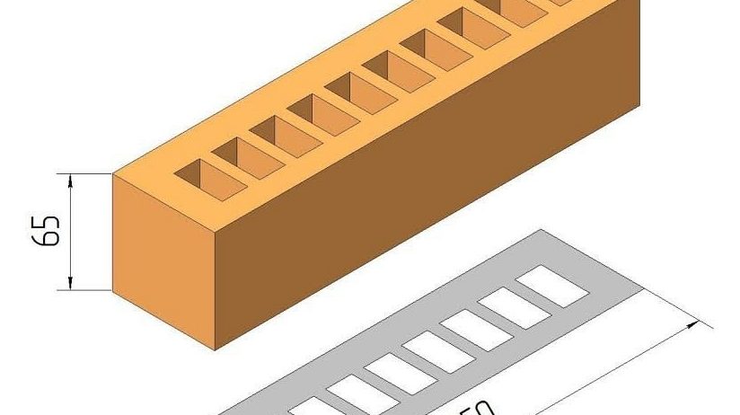Клинкерный кирпич Керамейя КлинКЕРАМ Классика ЯНТАРЬ ПР-1/2 28% 250x60x65 мм