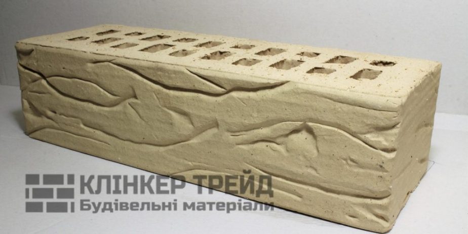 Фасонный клинкерный кирпич Керамейя КлинКЕРАМ Классика ЖЕМЧУГ Ф10 32% 250х90х65 мм