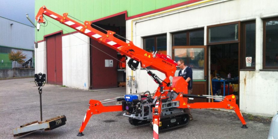 Гусеничний міні кран Jekko SPB209CP