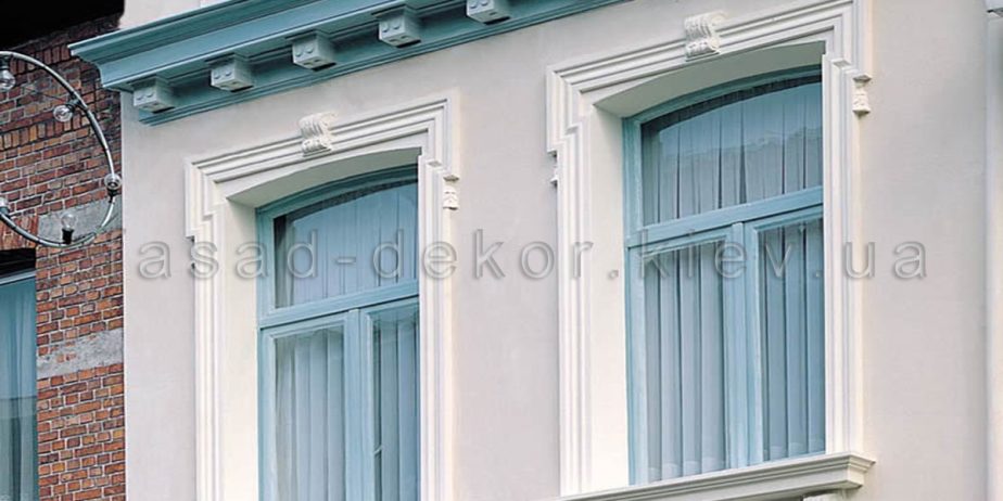 Фасадный декор, замковый камень