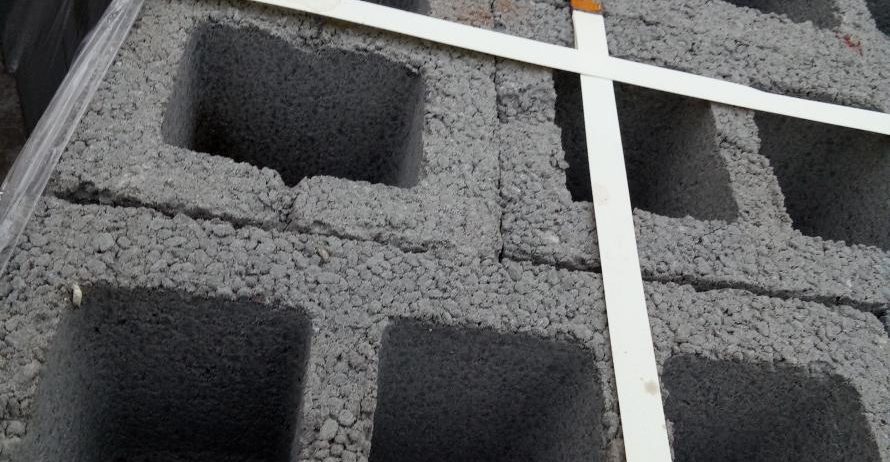 Шлакоблок (Щебневый ) 390х190х190 мм