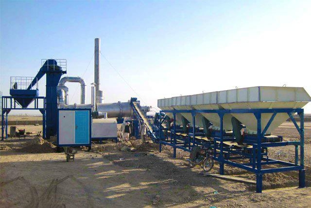 Мобильный асфальтобетонный завод Sinosun QLB40 – 40 т/час.