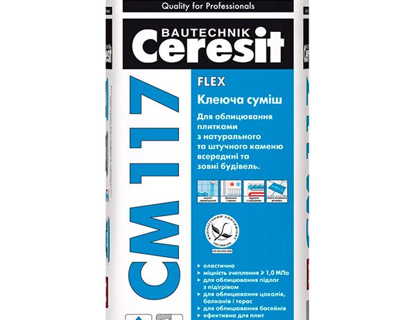 CERESIT СМ-117  Клеящая смесь 25кг