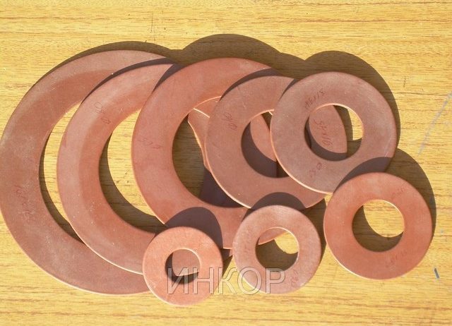 Прокладки под фланец биконитовые