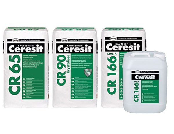 Матеріали для гідроізоляції CR65, CR66, CT13, CP48, CP43, CL51, CL72, CL49