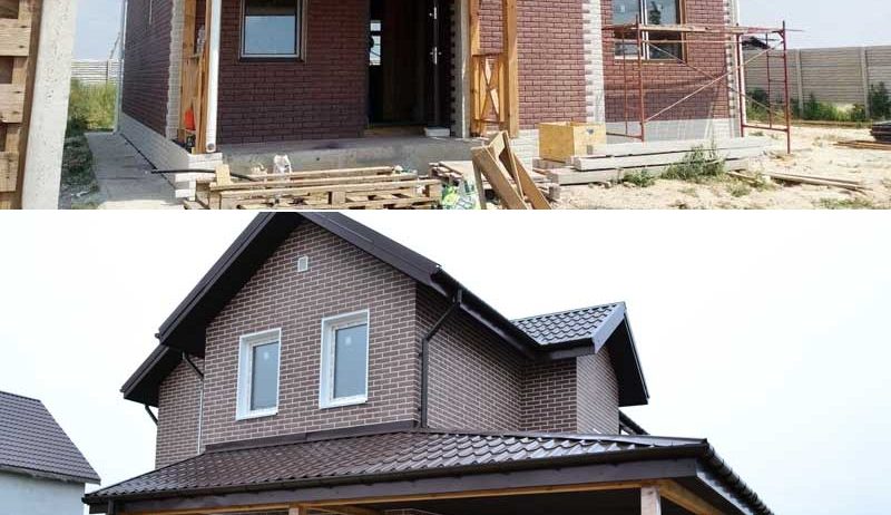 Утепление частного дома термопанелями в Черкассах и области