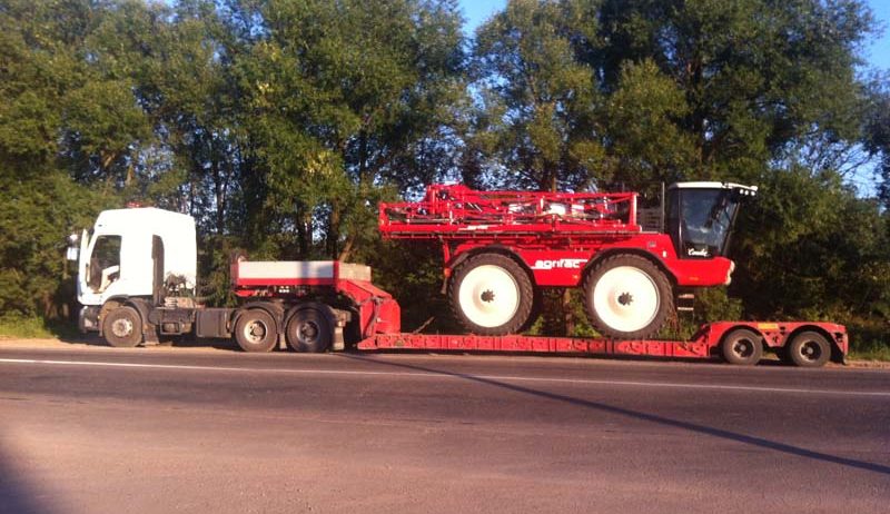 Перевозка сельскохозайственной техники