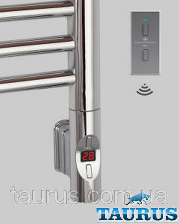 ЭлектроТЭН Heatpol H+ MS chrome с пультом ДУ (в компл.) регулировка +таймер. Маскировочный элемент для провода | Heatpol H+ MS chrome