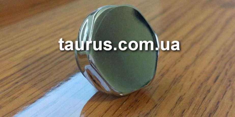 Заглушка Premium с резинкой, плоская, хром 1/2″ на полотенцесушители, радиаторы, батареи | Заглушка Premium chrome
