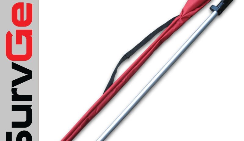 SURVGEO АЛЮМИНИЕВАЯ ВЕХА ТЕЛЕСКОПИЧЕСКАЯ ТИП GLS11 2.15СМ  под тахеометр