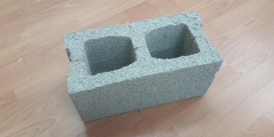 Шлакоблок 190х190х390, щебневый блок.