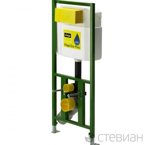 Инсталляция для унитаза 2 в 1 Viega Eco Plus 606664