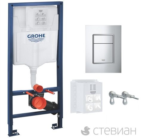 Инсталляция для унитаза Grohe Rapid SL 3 в 1 39501000