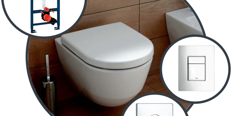 Инсталляция Grohe Rapid SL с унитазом подвесным Laufen Pro 8209660000001