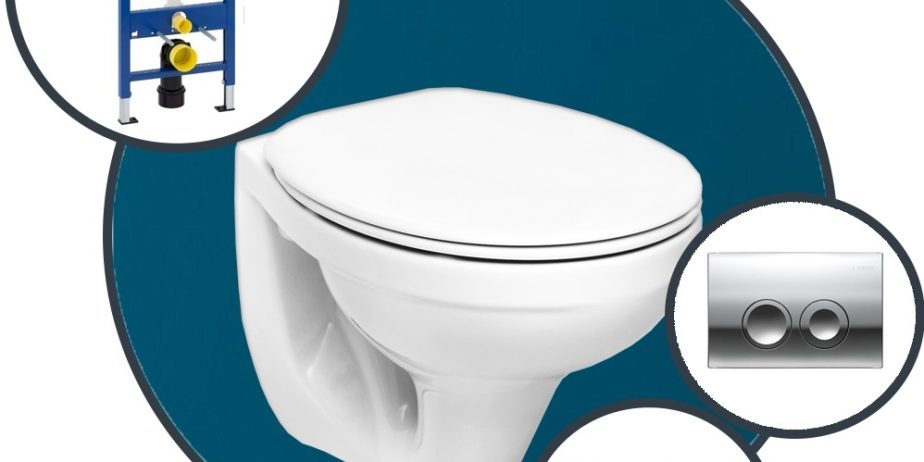 Инсталляция Geberit Duofix с подвесным унитазом Kolo Idol M1310000U