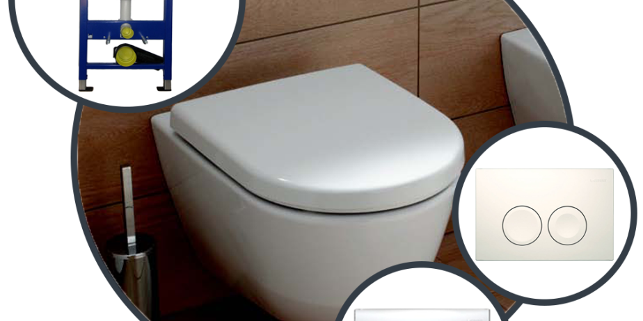 Инсталляция Geberit Duofix с подвесным унитазом Laufen Pro Rimless 820966 две клавиши