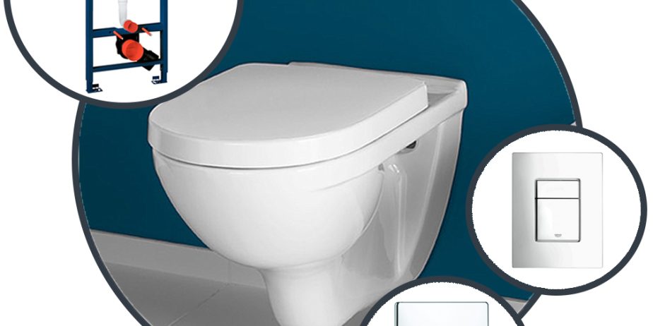 Инсталляция Grohe Rapid SL с унитазом Villeroy & Boch O.Novo 5660HR01