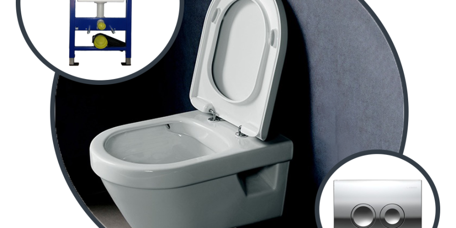 Инсталляция Geberit Duofix с унитазом Villeroy&Boch Omnia Architectura 5684HR01