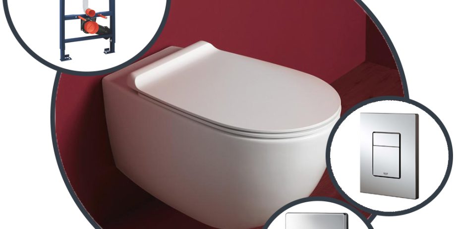 Инсталляция Grohe Rapid SL с унитазом Simas Vignoni VI18, F85, VI004