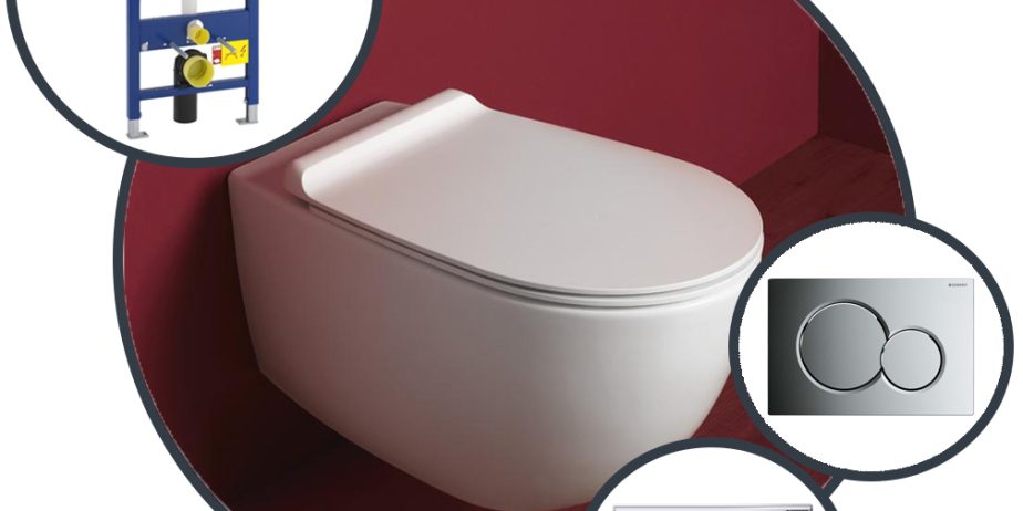 Инсталляция Geberit Duofix с унитазом Simas Vignoni VI18, F85, VI004