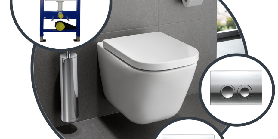 Инсталляция Geberit Duofix с подвесным унитазом Roca Gap 34647L000