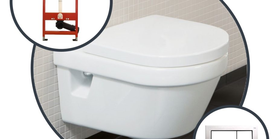 Инсталляция TECE base с унитазом Villeroy & Boch Omnia Architectura 5684HR01 DirectFlush