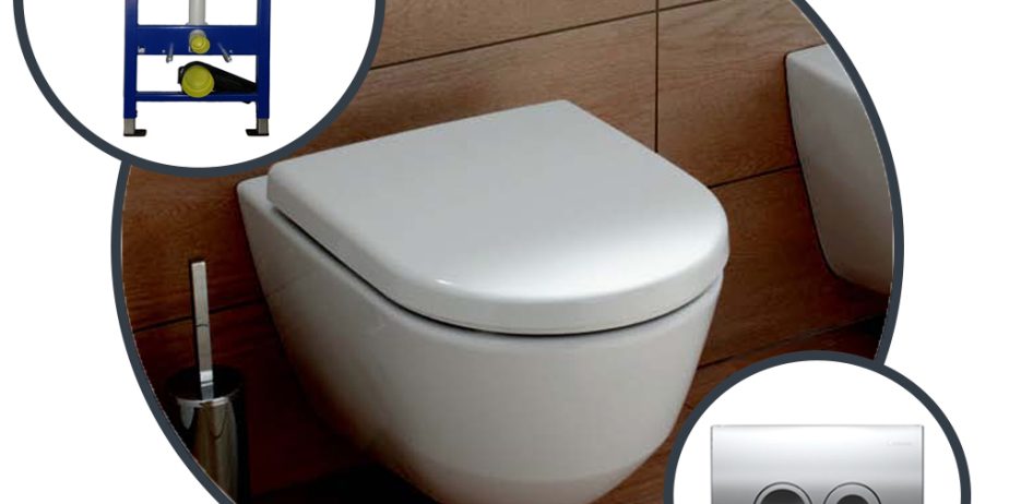 Инсталляция Geberit Duofix с подвесным унитазом Laufen Pro Rimless 820966