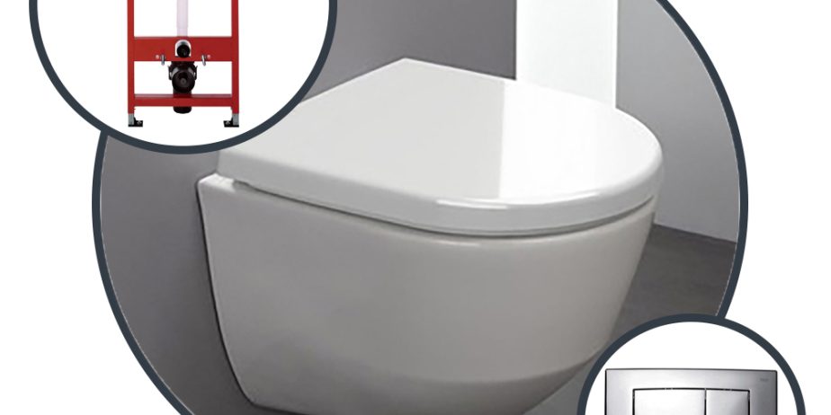 Инсталляция TECE base 4 в 1 с унитазом Laufen Pro 8209660000001