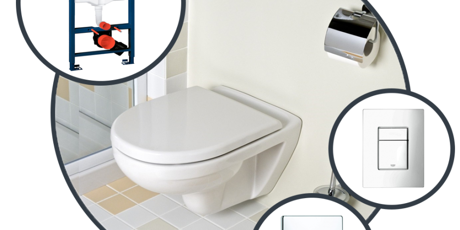 Инсталляция Grohe Rapid SL с унитазом Jika Lyra 8.2338.0.000.000.1