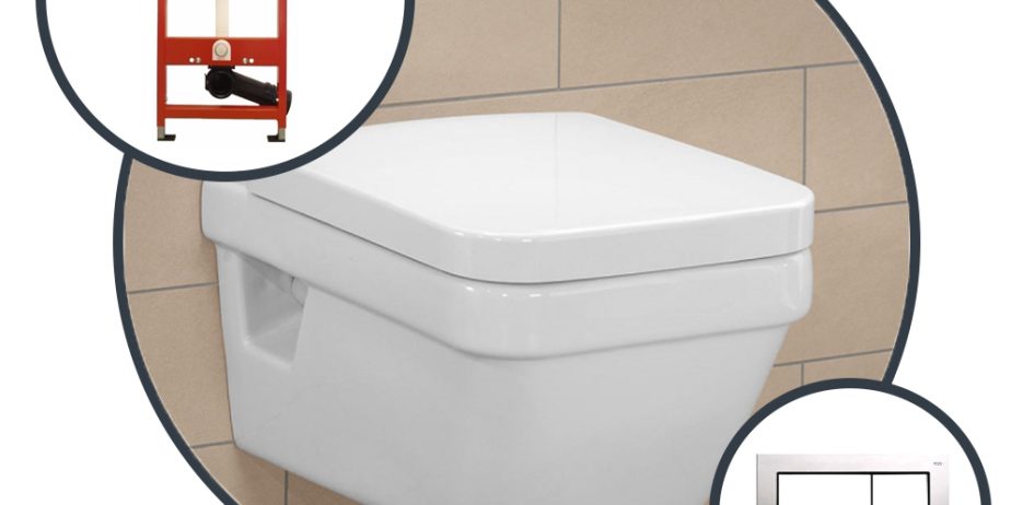 Инсталляция TECE base с унитазом Villeroy & Boch Omnia Architectura 5685HR01(5685R001)
